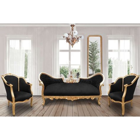 Fantastic Black And Gold Sofa Set , Awesome Black And Gold Sofa Set 70 Sofa Room Ideas with Black And Gold Sofa Set , http://homysofa.com/black-and-gold-sofa-set/56070 Check more at http://homysofa.com/black-and-gold-sofa-set/56070 Black And Gold Couch, Black And Gold Sofa, Modern Baroque Interior, Navy Blue Leather Sofa, Sofa Room Ideas, Gold Couch, Blue Leather Sofa, Sofa Room, Royal Room