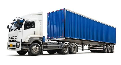 Truck and blue container on white | Premium Photo #Freepik #photo #cargo-truck #transport-truck #trailer #trailer-truck Blue Container, Container Truck, Transport Truck, Cargo Transport, Truck Cargo, Cargo Truck, Truck Transport, Trailer Truck, Vector Photo