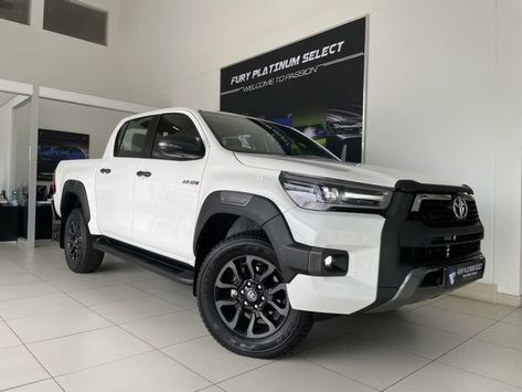 2021 Toyota Hilux 2.8 GD-6 RB Legend Auto Double Cab Bakkie - R699 900 #LEGENDARYTOUGHNESS South Africa’s favourite bakkie is tougher than ever, the all-new Hilux Double Cab. This bakkie with its improved 2.8-litre engine and new fearlessly bold styling was made for those who seek adventure, who want to get the job done and will do whatever it takes to achieve that. For work, play and everything in between, experience the Hilux. 42Km Automatic Diesel Balance of 9yr/90 000 km Service Gd6 Toyota, Toyota Bakkie, Shopping Pictures, Home Cinema Room, 2015 Mustang, Seek Adventure, Cinema Room, Nike Free Shoes, Free Shoes