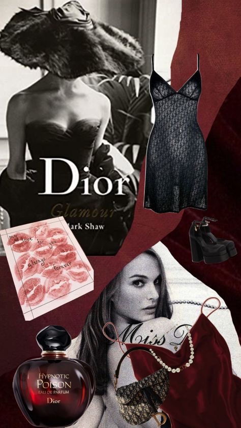 Dior Poison Aesthetic, Dior Lockscreen, Dior Moodboard, Wallpaper Notebook, College Board, Paper Work, Dark Feminine Aesthetic, Dior Addict, Dior Fashion