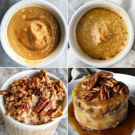 Keto Pecan Pie Mug Cake Keto Sweetener, Keto Pie, Keto Pecan Pie, Low Carb Milk, Carb Free Recipes, Free Keto Meal Plan, Sugar Free Maple Syrup, Keto Brownies, Garlic Butter Chicken