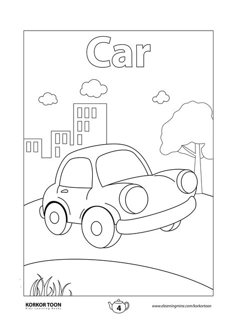 Free Printable High Quality Coloring Pages for kids | Download Transportation Coloring Book for Kids Free PDF | KORKOR TOON Transportation Coloring Pages, Transportation Preschool Activities, Lets Have Fun, Transportation Worksheet, Body Preschool, Letter Worksheets For Preschool, Transportation Preschool, Learning Books, Monster Coloring Pages