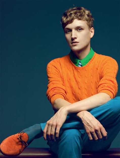 The Dress Slipper – Smart And Casual Shoe Mens Fashion Ideas, Mens Fasion, Mens Fashion Edgy, Blue Chinos, Mens Fashion Blog, Orange Shoes, Fashion Edgy, Orange Sweaters, Looks Style