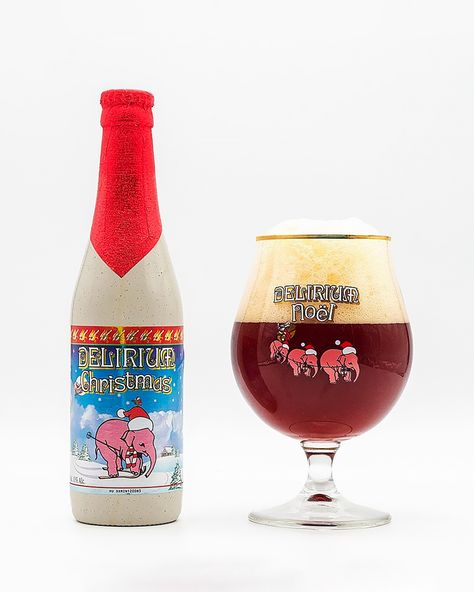 Winter seasonal ale brewed by Brouwerij Huyghe in Melle, Belgium. Belgium, Beer, Blonde, Drinks, Christmas