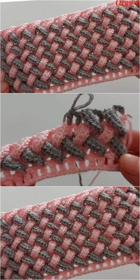 Tunisian Crochet Patterns, Bracelets Easy, Knitting For Beginners Patterns, Crochet Stitches Free, Crochet Blanket Designs, Crochet Stitches For Beginners, Beginners Knitting, Crochet Stitches Patterns, Tunisian Crochet