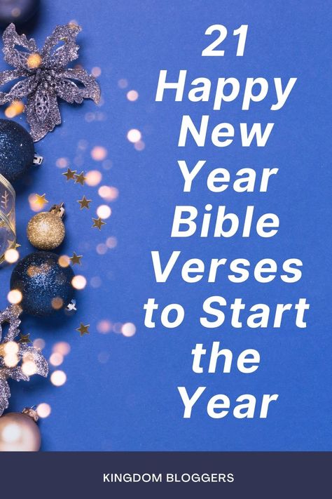 Meditating on Happy New Year Bible verses is a great way to start the year off on the right foot by starting it with God! Happy New Year Bible Verse, New Year Bible Quotes, Bible Verse About Success, New Year Scripture, New Year Bible Verse, Christmas Bible Verses, Great Is Your Faithfulness, Christmas Bible, Niv Bible