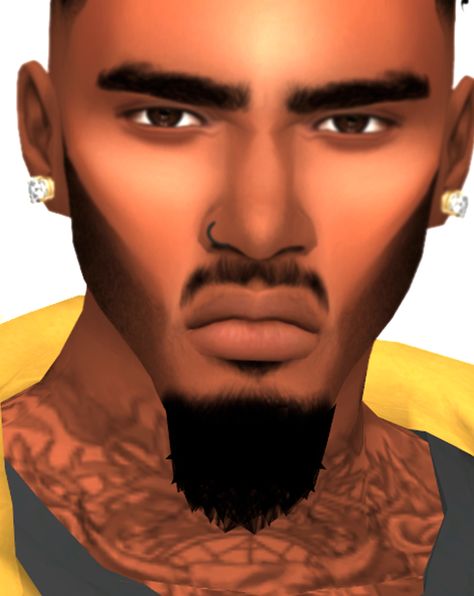 Blvck-life-simz Goatee EditTeen - Elder MaleBlack OnlyDisallowed for RandomCustom ThumbnailFound under Head Accessories*Will not appear if you click earri Buffalo Sneakers, Cc Clothing, Sims 4 Hair Male, Urban Male, Goatee Beard, Sims 4 Black Hair, Cc Shoes, Black Men Beards, Sims 4 Cc Shoes