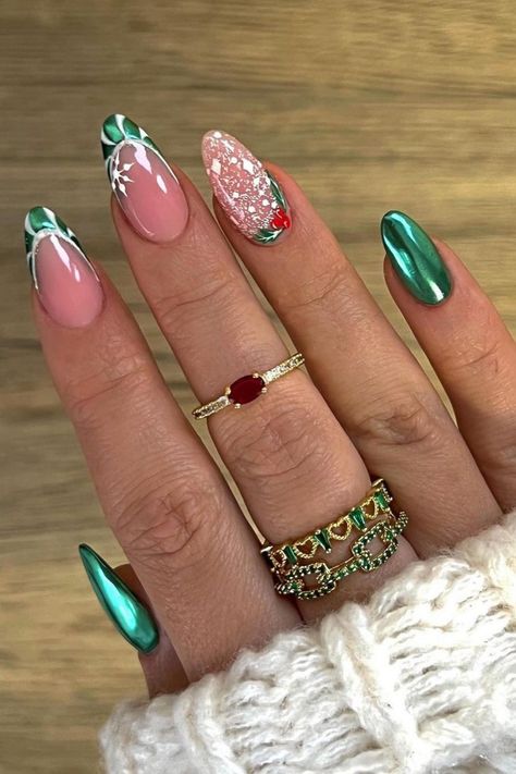 Christmas Nails 2023 Christmas And Nye Nails 2024, Cristmass Nails 2024, Pink Christmas Nail, Pink Christmas Nails, Christmas Nails 2023, Nye Nails, Christmas Nail Ideas, Classy Minimalist, Nail Time