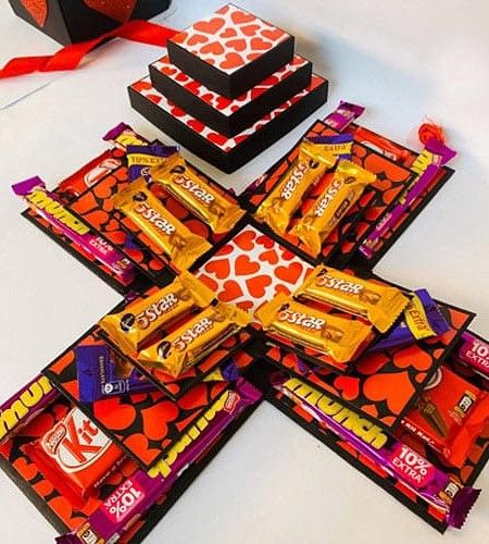 Birthday Kids Ideas, Birthday Explosion Box, Exploding Gift Box, Candy Bouquet Diy, Happy Birthday Text, Surprise Box Gift, Charming Cottage, Birthday Text, Birthday Kids