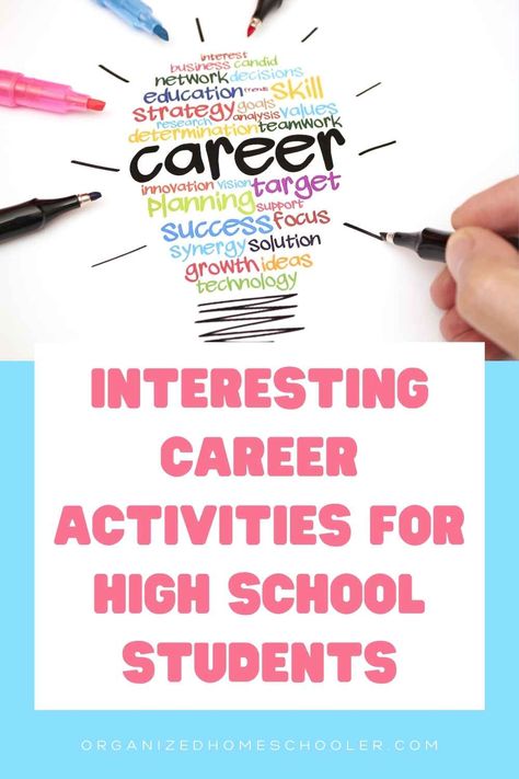 Career Curriculum High Schools, Career Projects For High School, Career Counseling High School, Career Day Activities For High School, Career Activities For High School, Career Games For High School, Career Activities For Middle School, Career Exploration Activities High School, College And Career Readiness High School