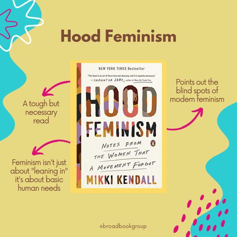 Hood Feminism is a must read for anyone who considers themselves a feminist. The essays in this book by Mikki Kendall will have you rethinking what and how you advocate for the rights of all. There are many basic needs that aren't addressed in modern feminism that you might not have even thought about. Pick this book up today. You'll be better for it. . . . #humanrights #womensupportingwomen #feminism #equality #equity #education #socialjustice Hood Feminism, Equality Equity, Black Feminism, Feminism Equality, Modern Feminism, Women Drawing, Feminist Theory, Critical Reading, Feminist Movement