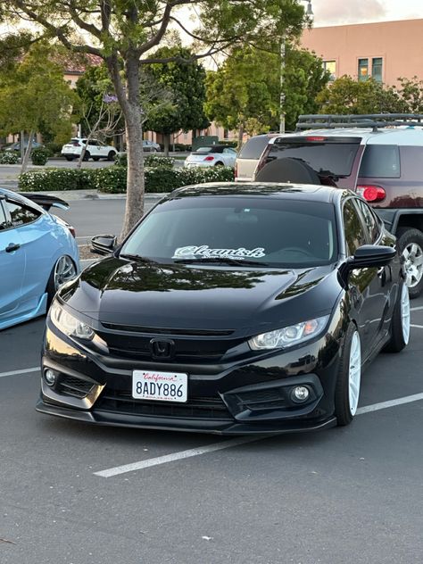 Black Civic, Hellcat Dodge, Civic Fc, Honda Civic Hatchback, Civic Hatchback, Civic Sedan, Car Mods, Car Styling, Honda Civic