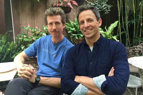 "Family Trips with the Meyers Brothers" with Josh and Seth Meyers taps into all our childhood's best travel memories. Josh Meyers, Talk To People, Mad Tv, Pete Davidson, Seth Meyers, Amy Poehler, Vacation Memories, Family Trips, Important People