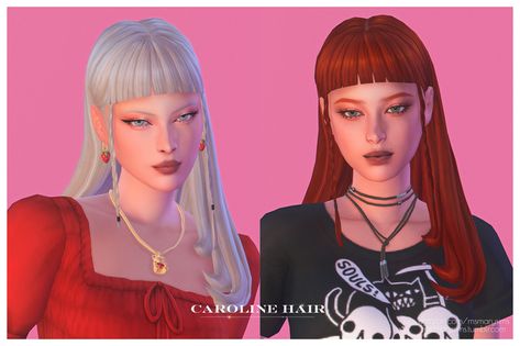 Hair For Sims 4, Ts4mm Cc, Feminine Hair, Simple Maxi, Cc Hair, Pony Hairstyles, Sims 4 Mm Cc, Sims 4 Cc Folder, Sims Ideas