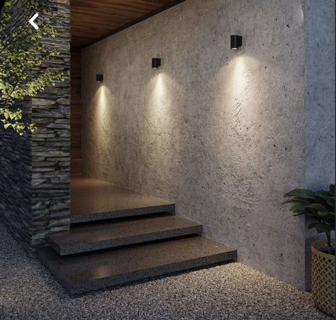 Led Studio, Modern Patio Design, Facade Lighting, House Arch Design, House Outside Design, Modern Patio, Dream House Interior, Light Architecture, Dream House Exterior