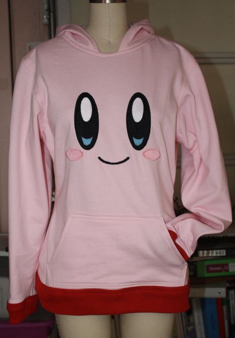 Can't find the original source for this, but it sure would be cute to make! Pink Outfits, Kawaii Clothes, Costume Outfits, Need Love, Japanese Fashion, Online Community, Kirby, Under Construction, Cool Shirts