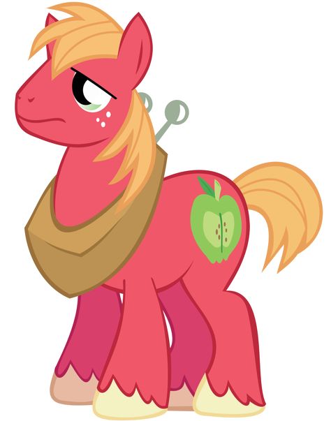 Big macintosh Apple Jacks Brother, Big Mack, Big Macintosh, My Little Pony Applejack, Apple Jack, Mlp Characters, My Little Pony Characters, Mlp Pony, Mlp My Little Pony