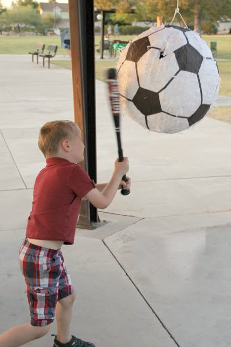 Soccer Theme Birthday Party Activities, End Of Year Soccer Party, Soccer Team Birthday Party, Outdoor Soccer Party Ideas, Soccer Sleepover Ideas, Soccer Pool Party, Soccer Birthday Party Games, Girl Soccer Birthday Party, Soccer Birthday Party Ideas For Boys