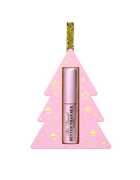 All of Your Friends Will Be Craving These Cute Too Faced Holiday Products This Year Christmas Makeup Gifts, Makeup Christmas Gifts, Holiday Eyeshadow, Makeup Gifts, Gift Set Packaging, Bts Christmas, Makeup Package, Holiday Beauty, Holiday Makeup