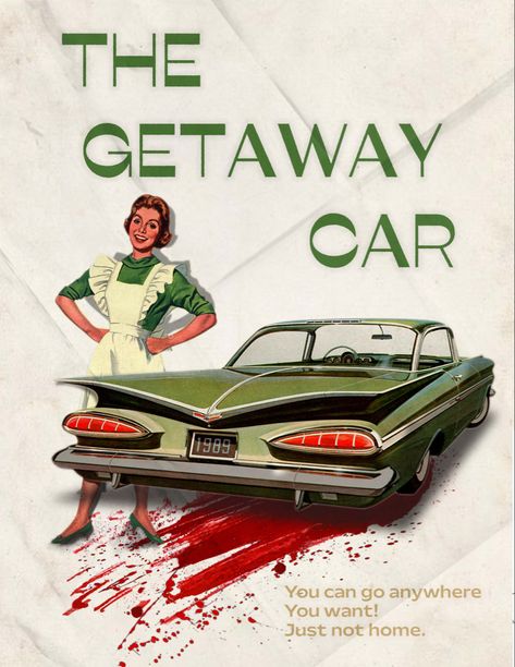 Taylor Swift. Reputation. Folklore. Poster. 1950s style. Back Seat Lovers Poster, Getaway Car Poster, Dorm Walls, Car Poster, Getaway Car, Design Posters, Car Posters, Graphic Design Posters, Poster Board