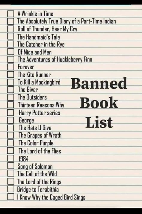 Banned Books List, Thirteen Reasons Why Book, Bridge To Terabithia, The Caged Bird Sings, Thirteen Reasons Why, Adventures Of Huckleberry Finn, Grapes Of Wrath, American Story, Catcher In The Rye