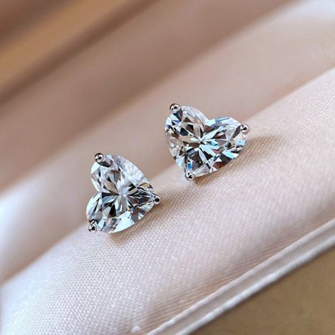 Pandora heart earrings