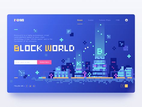 Pixel Art Website, Business Web Design, 3d Pixel, Promotional Flyers, Pixel Design, Blog Header, Graphic Design Poster, Blockchain Technology, Commercial Design