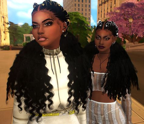 Sims People, Sims Baddie, Sims 4 Controls, Alpha Cc, Sims 4 Black Hair, Cc Folder, Sims 4 Game Mods, Sims 4 Teen, Sims 4 Dresses