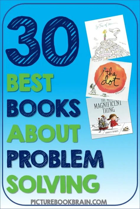 Looking for the best children's books about problem solving? These children's books on problem solving for elementary students are engaging for primary and upper elementary kids. Books with lesson plans and activities linked. Picture books about problem solving with strategies, fiction, nonfiction, STEM and more for your kindergarten, first, second, third, fourth or fifth grade students. Your students will delight in these classic and brand new books! Problem Solving Books For Preschoolers, Problem Solving And Innovating Activities Kindergarten, Problem Solving Activities For Preschoolers, Preschool Problem Solving Activities, Problem Solving Kindergarten, Problem Solving Activities For Kids, Friendship Problems, Fun Reading Activities, Classroom Routines And Procedures