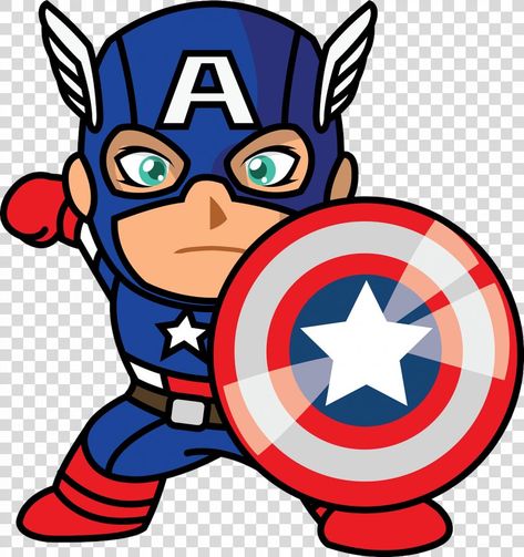 Marvel Cartoon Drawings, Captain America Images, Chibi Marvel, Baby Avengers, Avengers Cartoon, Captain America Wallpaper, Marvel Cartoons, Avenger Birthday Party, Avengers Art