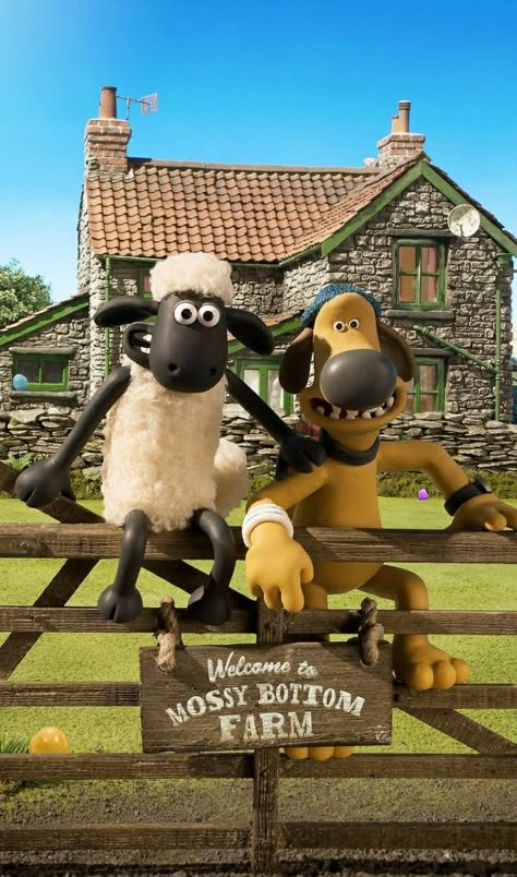 Shawn The Sheep, Sheep Cartoon, Timmy Time, Aardman Animations, Wallace And Gromit, Childhood Tv Shows, Shaun The Sheep, Arte Van Gogh, Wallpaper Doodle