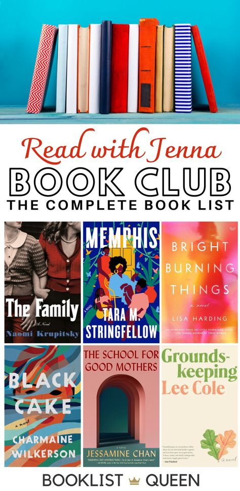 Book Club List, Book Club Recommendations, Celebrity Books, Jenna Bush Hager, Jenna Bush, Tea And Books, Great Books To Read, Book Of The Month, Reading Challenge