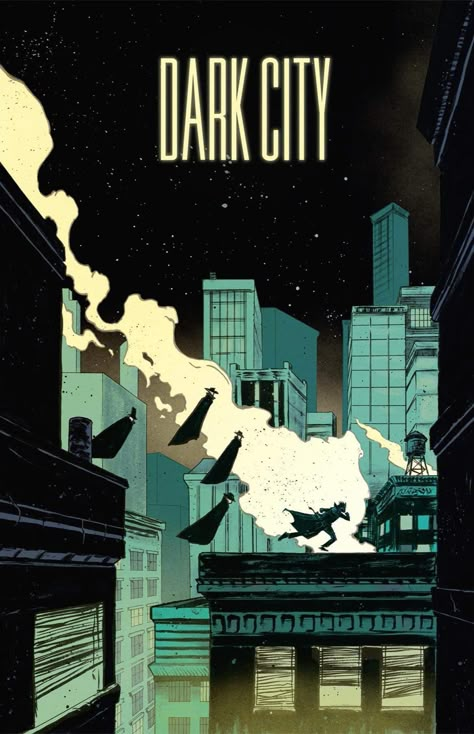 Dark City Movie 1998, Dark City 1998, Dark City Illustration, Movie Artwork Illustration, Dark City Drawing, Movie Posters Illustration, Dark City Movie, Noir Books, City Poster Design