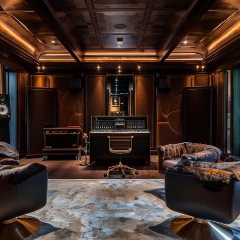 Drake's Toronto Mansion Recording Studio Music Studio Room Luxury, Drake Studio, Toronto Mansion, Drake Toronto, Ferris Rafauli, Home Music Studio, Indoor Basketball Court, Indoor Basketball, Music Studio Room