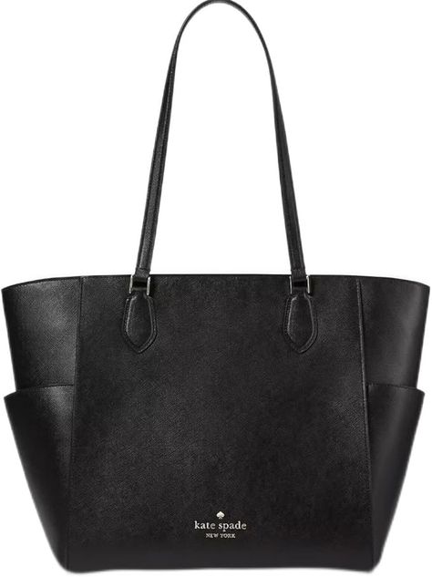 handbags kate spade, handbags black, hangbags for college, handbags for office women, handbags for work, Front slip pockets, tote bag, shoulder bags, large bags, handbags expensive, style ideas, fashion style, #ad Handbags For Work, Expensive Style, Handbags Kate Spade, College Handbags, Office Women, Handbags Black, Platinum Grey, Laptop Shoulder Bag, Laptop Tote