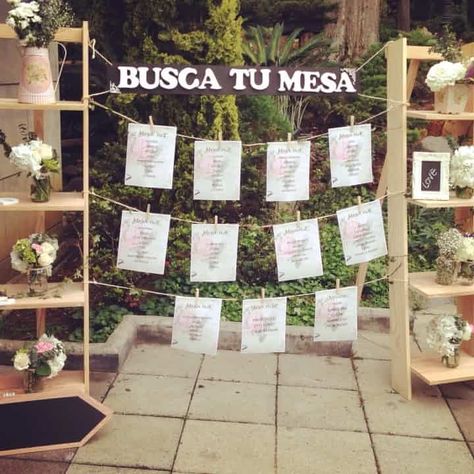 Seating plan: 10 magníficas ideas de decoración para boda Grad Party Decorations, Seating Plan Wedding, Seating Plan, Wedding Seating, Grad Parties, Decoration Table, Quinceanera, Wedding Planner, Our Wedding