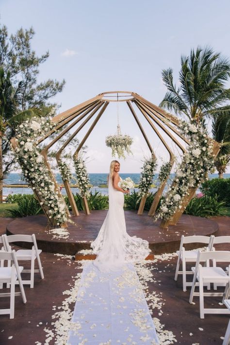 The Fives Beach Hotel & Residences Wedding, Cancun Wedding Venues, Vow Exchange, Beach Invitations, Cancun Tulum, Cancun Hotels, Fiesta Wedding, House Warming Invitations, Tulum Wedding