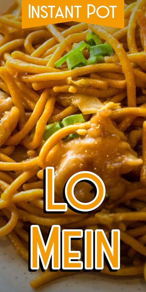 Instant Pot Lo Mein | Pressure Cooker Lo Mein | Slow Cooker Lo Mein | Easy Lo Mein Recipe | Crock Pot Lo Mein | One Pot Lo Mein | How To Make Lo Mein | Homemade Lo Mein | Instapot Lo Mein #noodle #lomein #noodles #dinner #instantpot #corriecooks Easy Lo Mein Recipe, How To Cook Noodles, Best Stir Fry Recipe, Best Instapot Recipes, Best Pressure Cooker Recipes, Lo Mein Recipes, Cooking Pork Chops, Best Pressure Cooker, Electric Pressure Cooker Recipes