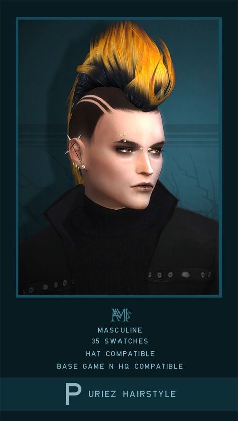 Sims 4 Cc Goth Hair Male, Metallica Sims 4 Cc, Sims 4 Cc Punk Hair Male, Sims 4 Alternative Cc Male, Sims 4 Punk Hair Cc, Sims 4 Mohawk Cc, Sims 4 Punk Hair, Sims 4 Rockstar Cc, Sims 4 Punk Cc