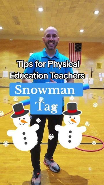 Coach Gelardi on Instagram: "Snowman Tag! ⛄️ Simple and SUPER fun! #GiveItATry👏👉 Follow me on TikTok Search: Coach Gelardi Twitter: https://mobile.twitter.com/coachgelardi?lang=en #coachgelardi #holidaygames #physed #peathome #hpeathome #peforall #distancelearningpe #physicaleducation #elementaryPE #pe #peforall #peathome #peteachersleadbyexample #peteachersrock #peteacherlife #peteacher #physicaleducation #pehack #pehacks #physedteacher #physed #elementarype #peforall #ilovepe #peclass #pewarmup #distancelearningpe #coachgelardi #physedzone #peclassroom @underarmour @newbalance" Christmas Phys Ed Games, Christmas Themed Pe Games, Christmas Pe Games Physical Education, Christmas Pe Games For Kids, Christmas Pe Games, Tag Games, Ed Game, Snowman Tags, Elementary Pe