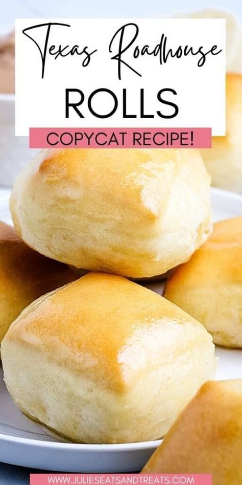 Dinner Rolls Recipe Homemade, Homemade Yeast Rolls, Roadhouse Rolls, Texas Roadhouse Rolls, Sweet Dinner Rolls, Homemade Rolls, Homemade Bread Recipes Easy, Homemade Bread Easy, Homemade Dinner Rolls