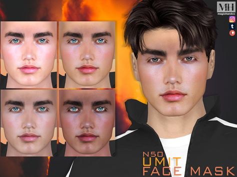 Cute face in 5 skin color variations - HQ Compatible. Sims 4 Male, Sims Packs, Skin Details, Sims 4 Cc Skin, Cute Face, Sims4 Cc, The Sims4, The Sims Resource, Sims 4 Mods