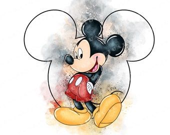 Minnie Mouse Clipart, Mickey Mouse Clipart, Mickey Mouse Illustration, Painting Cartoon, Tema Disney, Diamond Art Kits, Mickey Mouse Pictures, Cartoon Theme, Baby Illustration