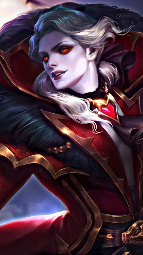 Alucard Viscount, Alucard Mobile Legends, Good Anime To Watch, Anime Soul, Cartoon Profile Pictures, Doodle On Photo, Mobile Legends, Live Wallpapers, Hd Wallpaper