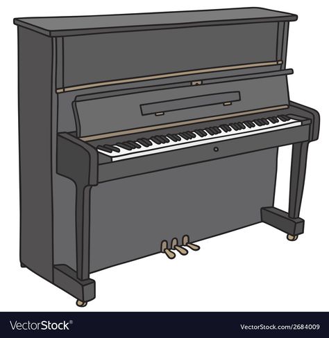 Gambar Piano, Piano Illustration, Piano Drawing, Piano Side View, Piano Dimensions, Piano Png, Upright Piano Drawing, Grand Piano Illustration, Pink Piano