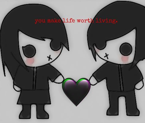 emo love emo couple emo kawaii emo 2022 Emo Love Cartoon, Emo Couple, Emo Meme, Cute Emo Couples, Kawaii Emo, Emo Couples, Emo Love, Cute Emo, Photo Poses For Couples