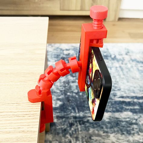 Here is Desk Mount phone holder 360 degree, Download and 3d print it yourself now, https://than.gs/m/1137636 3d Printer Projects, Phone Holder, 3d Printer, 3d Print, 360 Degree, 3d Printing, Printer, Desk, Quick Saves