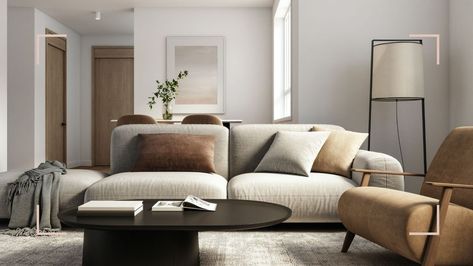 5 style rules of the 'quiet luxury' trend making interiors feel expensive Contemporary Couches, Bedroom Interior Design Luxury, Style Rules, Stylish Living Room, Elegant Living, Contemporary Interior Design, Quiet Luxury, Interior Trend, A Living Room