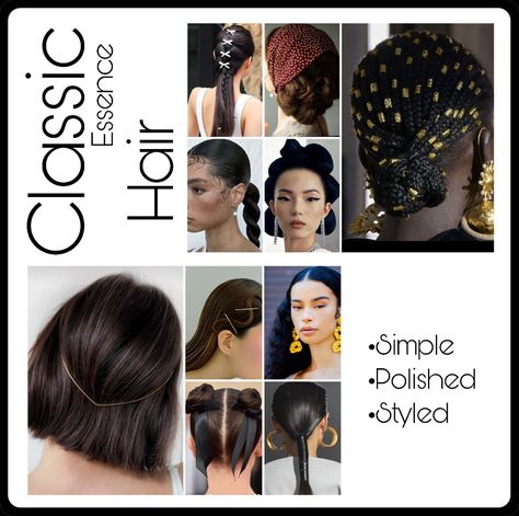 Classic Essence Hair, Classic Essence Kitchener, Essences Style, Kitchener Essence, Kibbe Classic, Ingenue Essence, Classic Romantic Style, Classic Essence, Diamond Face Hairstyle