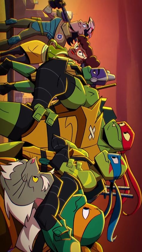 2d Tmnt 2018 Wallpaper, Rise Of Tmnt Wallpaper, Evolution Wallpaper, Rottmnt Wallpaper, Tmnt Wallpaper, Tmnt 2018, Voltron Force, Tmnt Characters, Ninja Turtles Funny